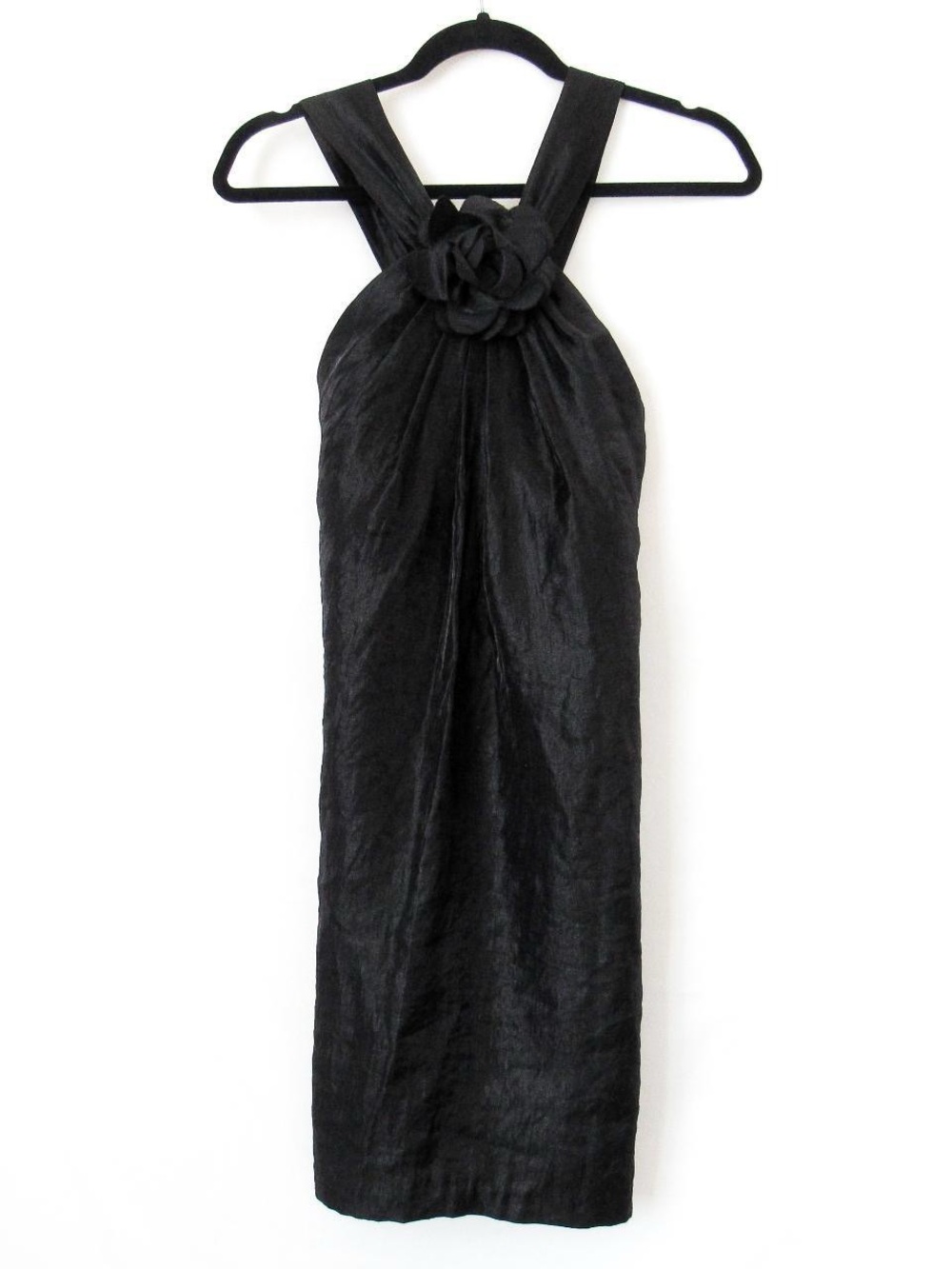 VINTAGE 1990s ✨CACHE! Prettiest Little Black Party Dress Size-S.